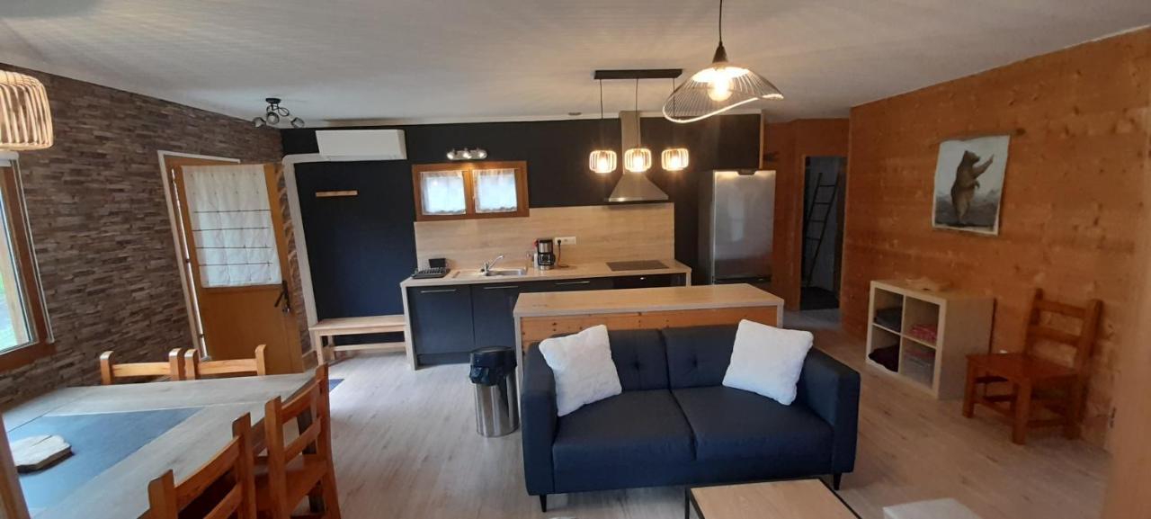 Chalet de l'Ours Brun, gîte 3 étoiles Gere-Belesten Extérieur photo